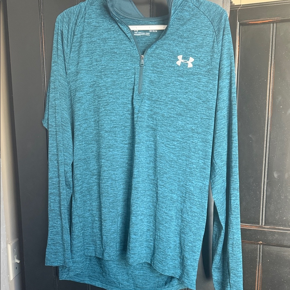 Under Armour Blue Half-Zip Pullover
